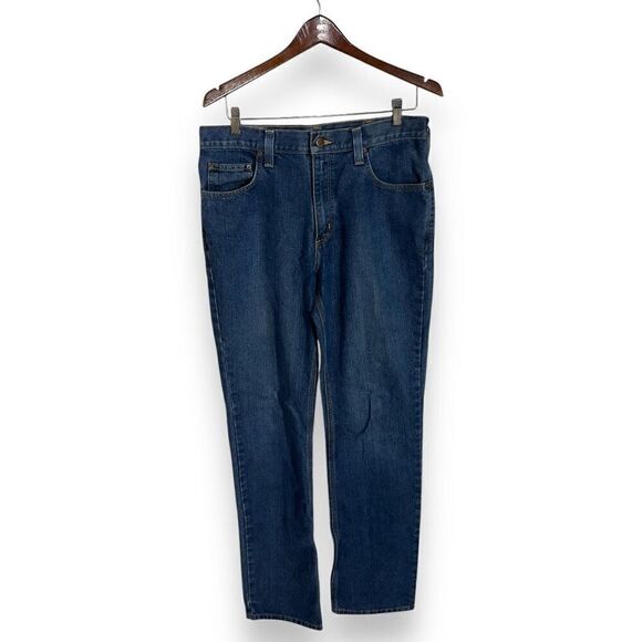 Carhartt Mid Wash Traditional Fit Jeans Size 34/32 - Picture 1 of 8